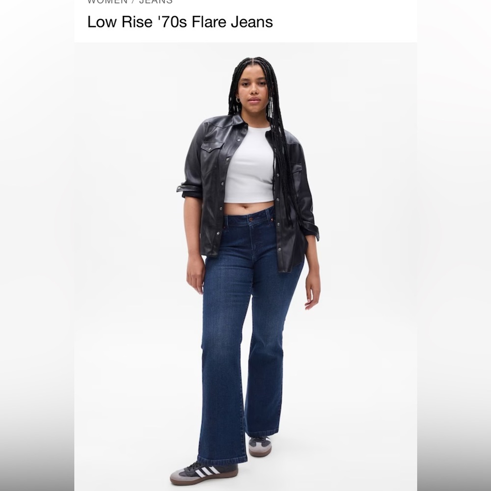 Gap Low Rise 70s Flare 14 Long